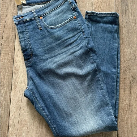 Madewell Skinny Jeans Mid Rise Size 33 - Picture 2 of 7